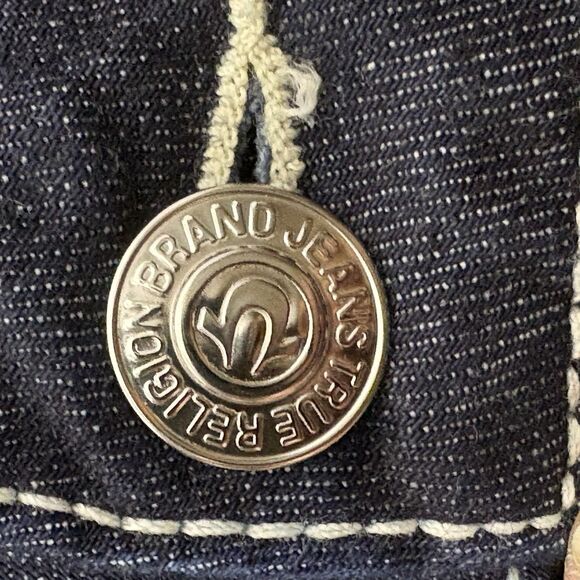 True Religion Skinny Jeans #112790 Size 29 USA 99% Cotton Y2k Preppy - Picture 13 of 13